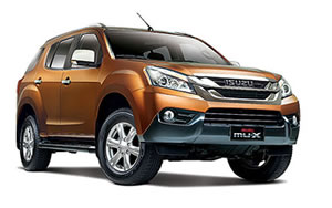 Roof Racks Isuzu MU-X vehicle image